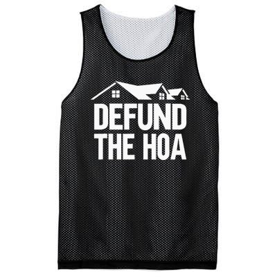 Defund The HOA Mesh Reversible Basketball Jersey Tank