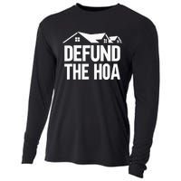 Defund The HOA Cooling Performance Long Sleeve Crew