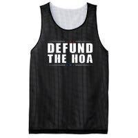 Defund The Hoa Anti Home Owners Association Mesh Reversible Basketball Jersey Tank