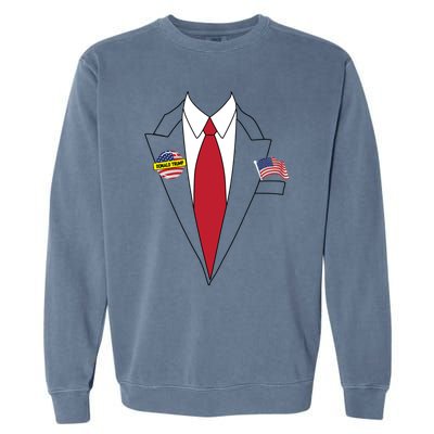 Donald Trump Halloween Costume Cute President Gift Garment-Dyed Sweatshirt