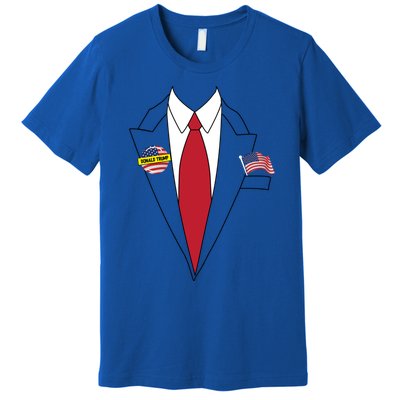 Donald Trump Halloween Costume Cute President Gift Premium T-Shirt