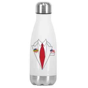 Donald Trump Halloween Costume Cute President Gift Stainless Steel Insulated Water Bottle