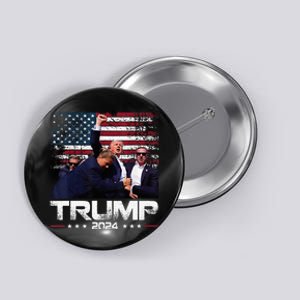 Donald Trump HeLl Never Stop Fighting To Save America Button