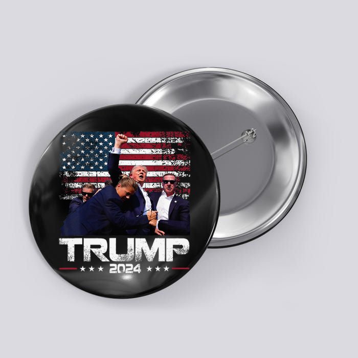 Donald Trump HeLl Never Stop Fighting To Save America Button