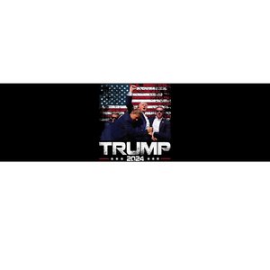 Donald Trump HeLl Never Stop Fighting To Save America Bumper Sticker