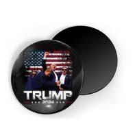 Donald Trump HeLl Never Stop Fighting To Save America Magnet