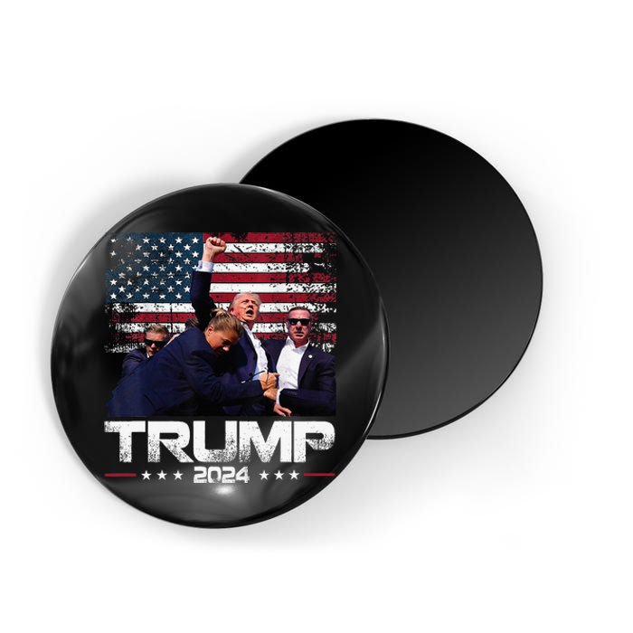 Donald Trump HeLl Never Stop Fighting To Save America Magnet