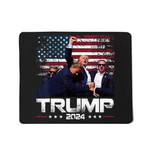 Donald Trump HeLl Never Stop Fighting To Save America Mousepad