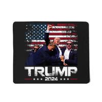 Donald Trump HeLl Never Stop Fighting To Save America Mousepad