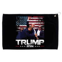 Donald Trump HeLl Never Stop Fighting To Save America Grommeted Golf Towel