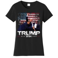 Donald Trump HeLl Never Stop Fighting To Save America Women's T-Shirt