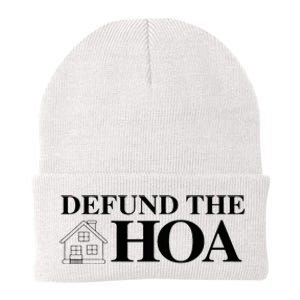 Defund The Hoa Homeowners Association Design Knit Cap Winter Beanie