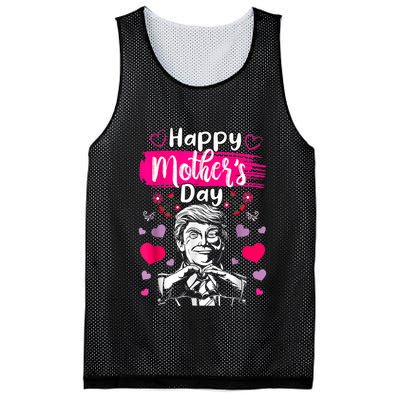 Donald Trump Happy MotherS Day Conservative Mom For Trump Mesh Reversible Basketball Jersey Tank