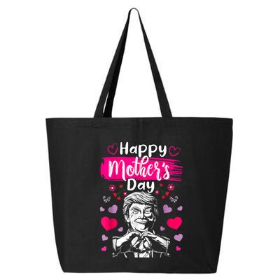 Donald Trump Happy MotherS Day Conservative Mom For Trump 25L Jumbo Tote