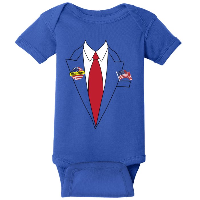 Donald Trump Halloween Costume Cute President Gift Baby Bodysuit