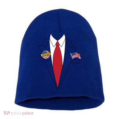 Donald Trump Halloween Costume Cute President Gift Short Acrylic Beanie