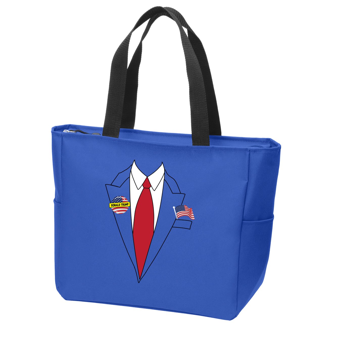 Donald Trump Halloween Costume Cute President Gift Zip Tote Bag