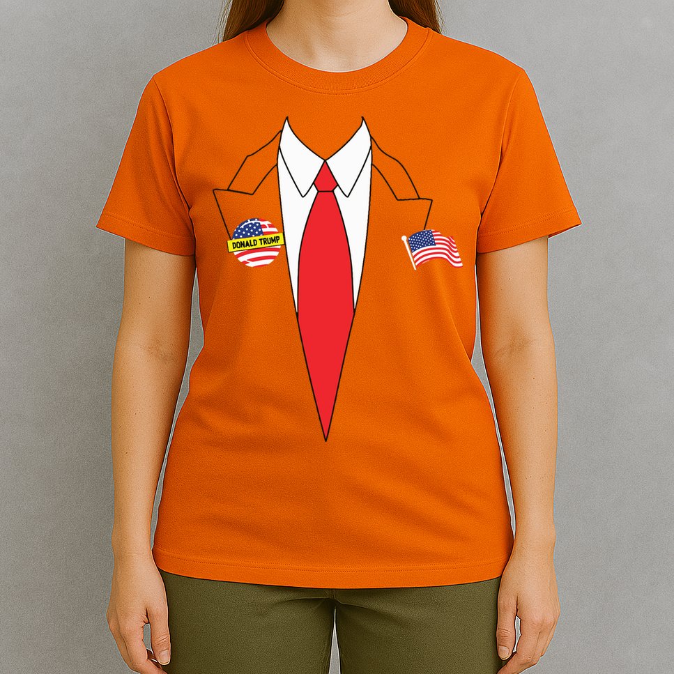 Donald Trump Halloween Costume Cute President Gift T-Shirt