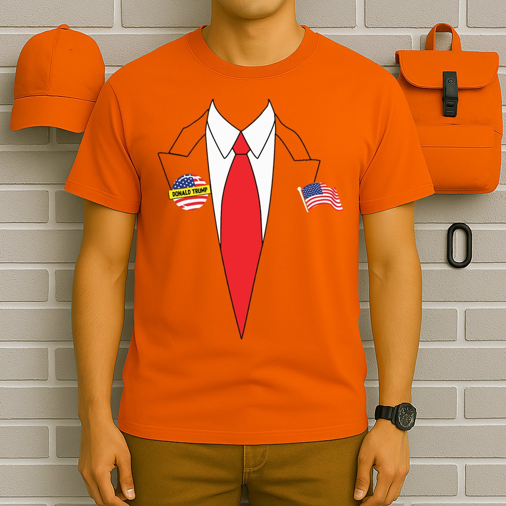 Donald Trump Halloween Costume Cute President Gift T-Shirt