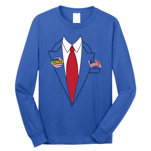 Donald Trump Halloween Costume Cute President Gift Cool Gift Long Sleeve Shirt