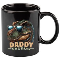 Daddysaurus The Heartwarming Majesty Of Real Fathers Meaningful Gift 11oz C Handle Ceramic Mug