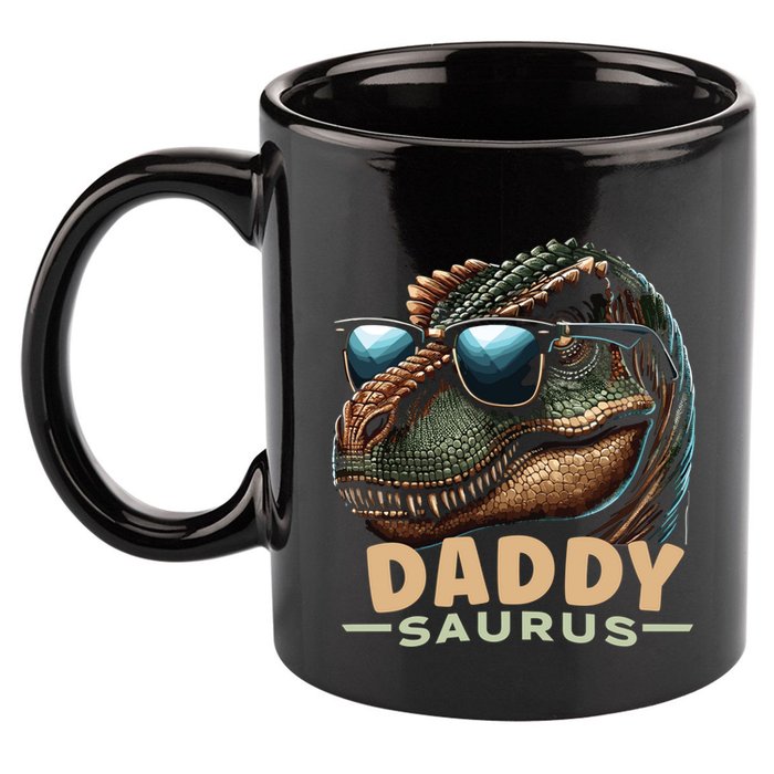 Daddysaurus The Heartwarming Majesty Of Real Fathers Meaningful Gift 11oz C Handle Ceramic Mug