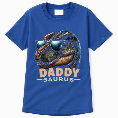 Daddysaurus The Heartwarming Majesty Of Real Fathers Meaningful Gift Tall T-Shirt