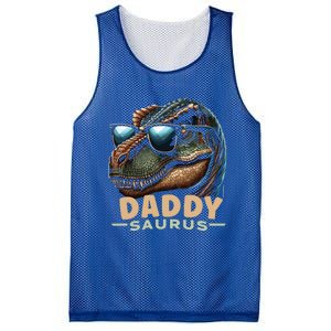 Daddysaurus The Heartwarming Majesty Of Real Fathers Meaningful Gift Mesh Reversible Basketball Jersey Tank