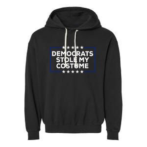 Donald Trump Halloween Costume Democrats Stole My Costume Garment-Dyed Fleece Hoodie