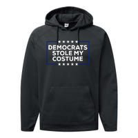 Donald Trump Halloween Costume Democrats Stole My Costume Performance Fleece Hoodie