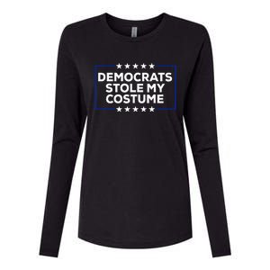 Donald Trump Halloween Costume Democrats Stole My Costume Womens Cotton Relaxed Long Sleeve T-Shirt