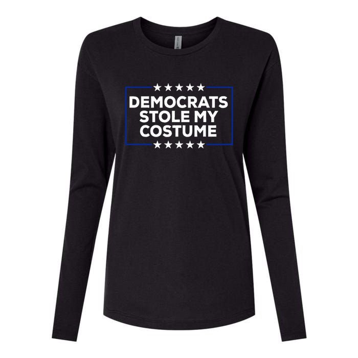 Donald Trump Halloween Costume Democrats Stole My Costume Womens Cotton Relaxed Long Sleeve T-Shirt