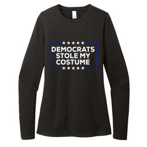 Donald Trump Halloween Costume Democrats Stole My Costume Womens CVC Long Sleeve Shirt