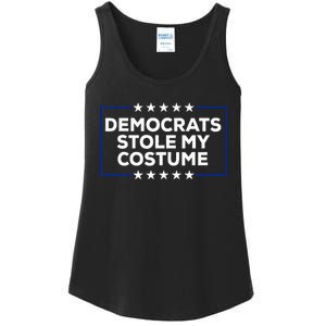 Donald Trump Halloween Costume Democrats Stole My Costume Ladies Essential Tank