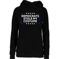 Donald Trump Halloween Costume Democrats Stole My Costume Womens Funnel Neck Pullover Hood