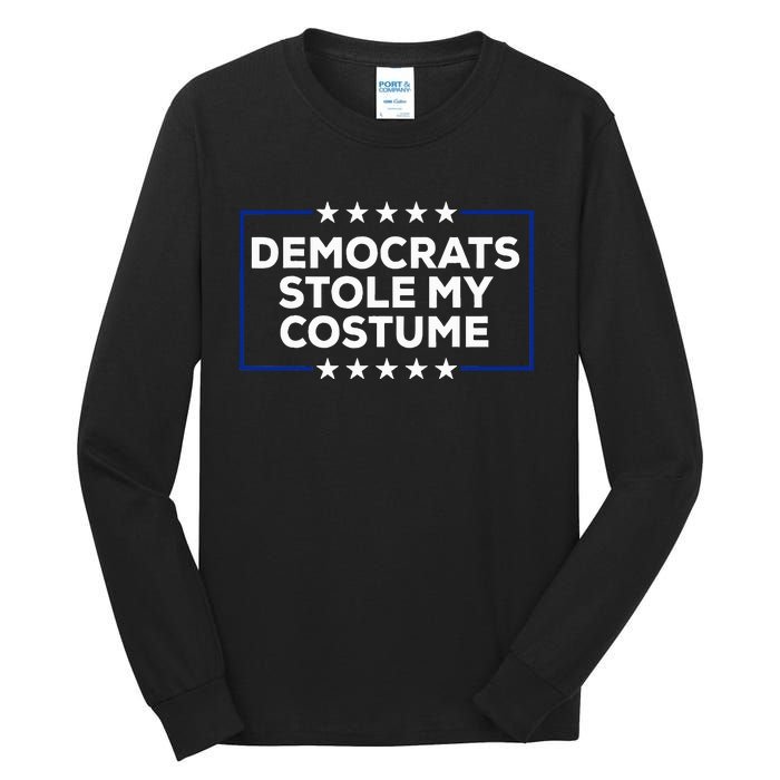 Donald Trump Halloween Costume Democrats Stole My Costume Tall Long Sleeve T-Shirt