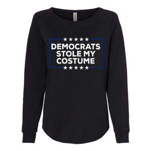 Donald Trump Halloween Costume Democrats Stole My Costume Womens California Wash Sweatshirt