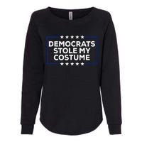 Donald Trump Halloween Costume Democrats Stole My Costume Womens California Wash Sweatshirt