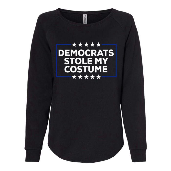 Donald Trump Halloween Costume Democrats Stole My Costume Womens California Wash Sweatshirt