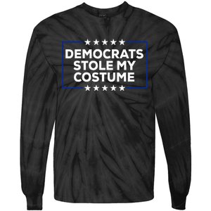 Donald Trump Halloween Costume Democrats Stole My Costume Tie-Dye Long Sleeve Shirt