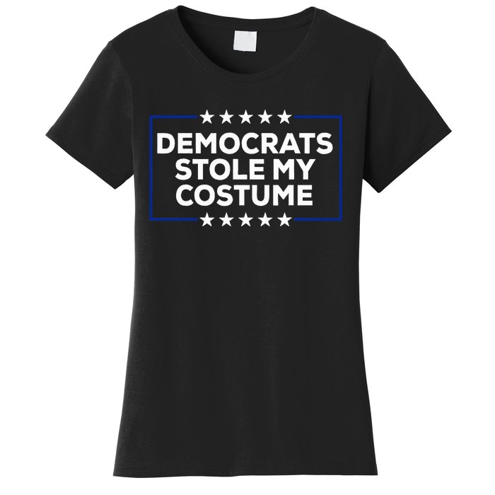 Donald Trump Halloween Costume Democrats Stole My Costume Women's T-Shirt