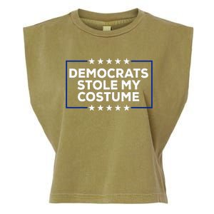 Donald Trump Halloween Costume Democrats Stole My Costume Garment-Dyed Women's Muscle Tee