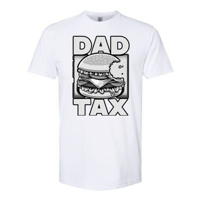 Dad Tax Hamburger Bite Softstyle® CVC T-Shirt