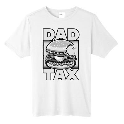 Dad Tax Hamburger Bite Tall Fusion ChromaSoft Performance T-Shirt