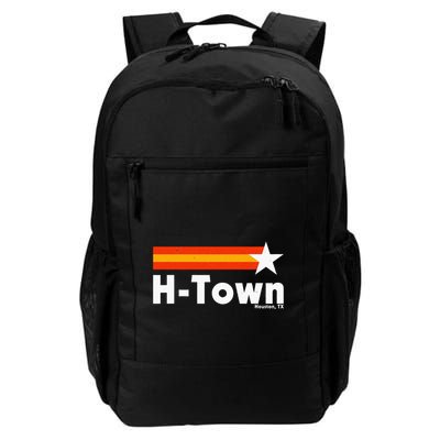 Distressed Town Houston Texas Strong Retro Houston Backpack
