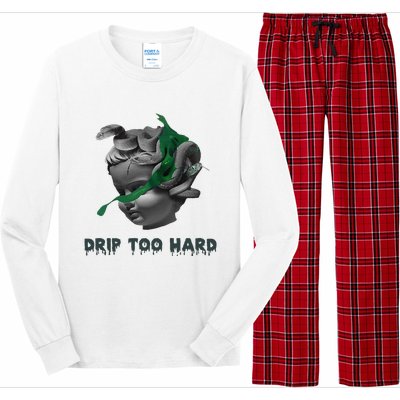 Drip Too Hard Street Long Sleeve Pajama Set