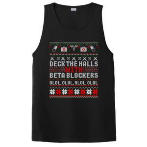 Deck The Halls Beta Blockers Nurse Christmas Ugly Cute Gift Cute Gift PosiCharge Competitor Tank