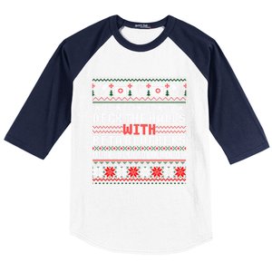 Deck The Halls Beta Blockers Nurse Christmas Ugly Cute Gift Cute Gift Baseball Sleeve Shirt