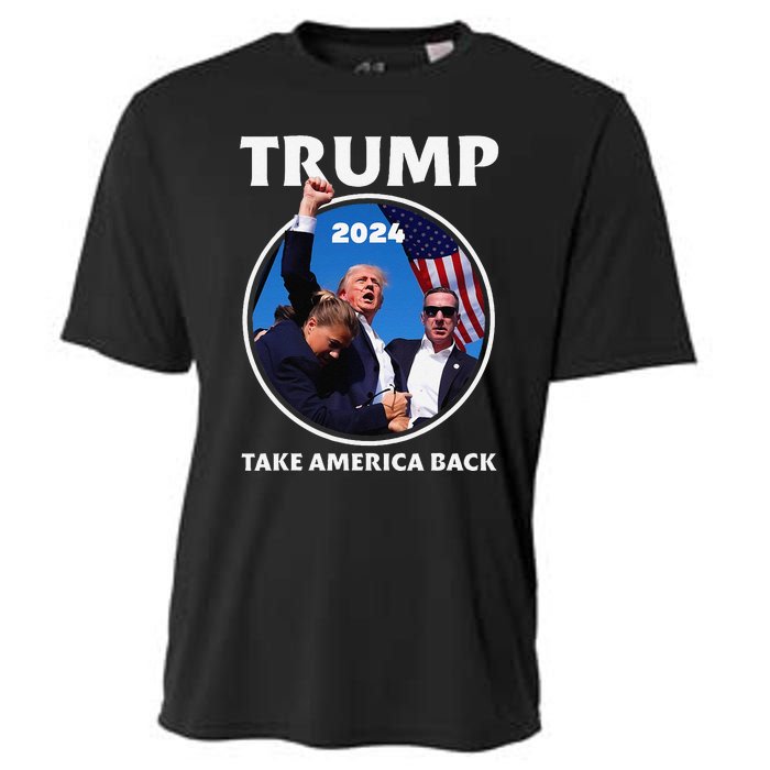 Donald Trump HeLl Never Stop Fighting To Save America Cooling Performance Crew T-Shirt