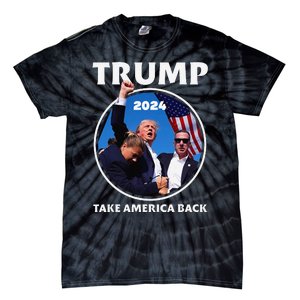 Donald Trump HeLl Never Stop Fighting To Save America Tie-Dye T-Shirt